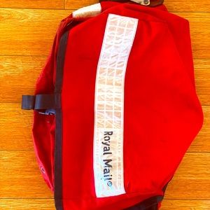 Official British royal post messenger bag.